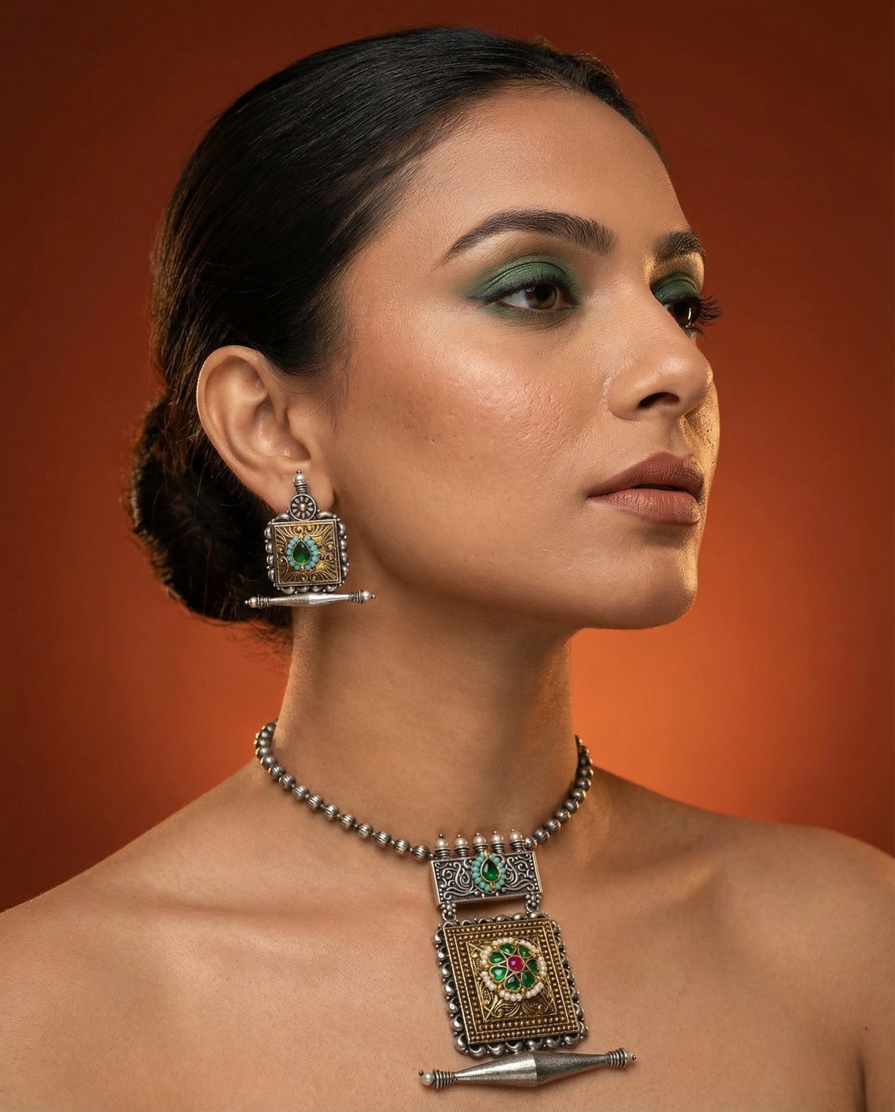 AI Model Visual for Jewellery Brand