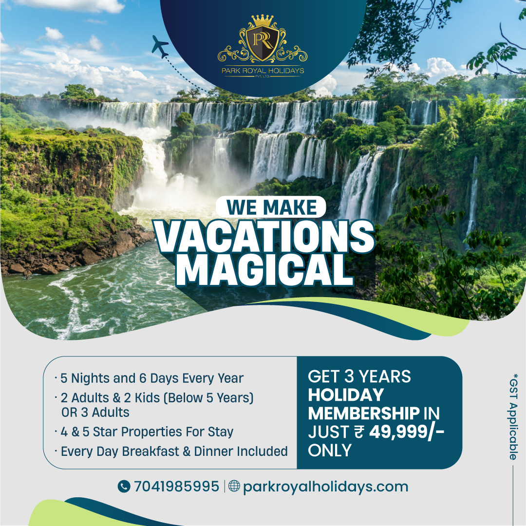 Social media ad design for Park Royal Holidays vacation membership offer